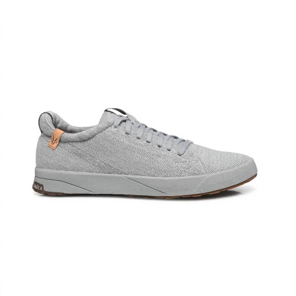 NEW SAOLA women's cannon knit 2.0 wool sneakers in grey